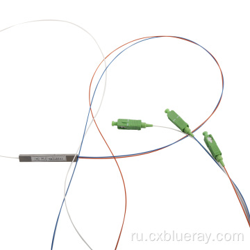 PLC 1x2 SC APC Fiber Optic Splitter